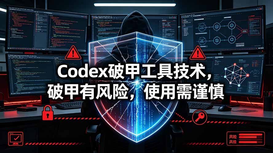【2026.07.25】Codex破甲工具技术,破甲有风险,使用需谨慎-小鱼项目网