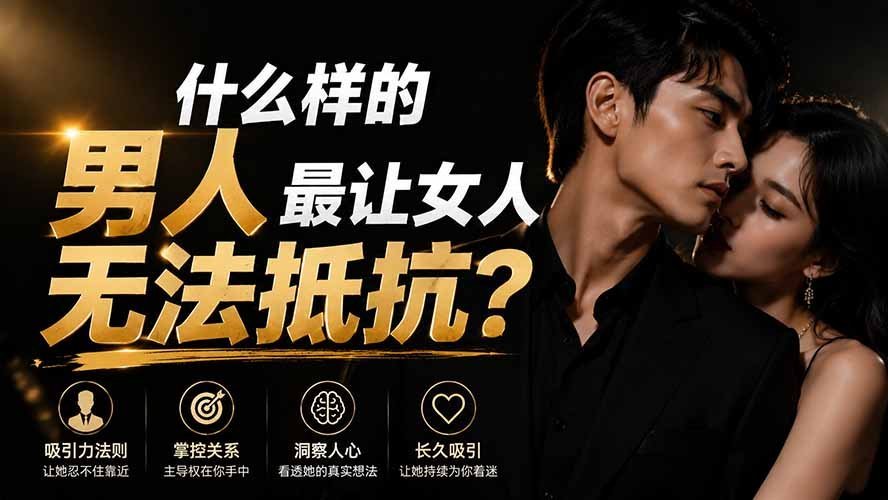 【2026.08.07】让女人毫无抵抗力的男人，究竟赢在哪里？-小鱼项目网