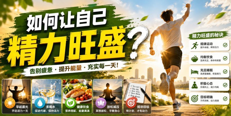 【2026.08.26】告别疲惫!掌握这5个秘诀,让你全天精力爆棚-小鱼项目网