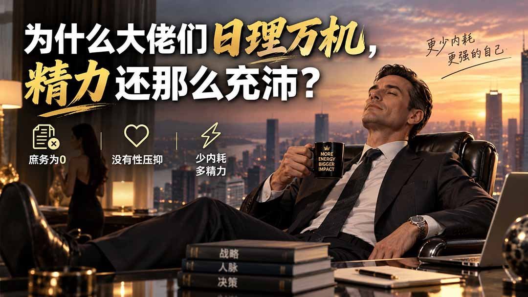 【2026.09.04】大佬们日理万机却精力充沛,背后有何秘密?-小鱼项目网