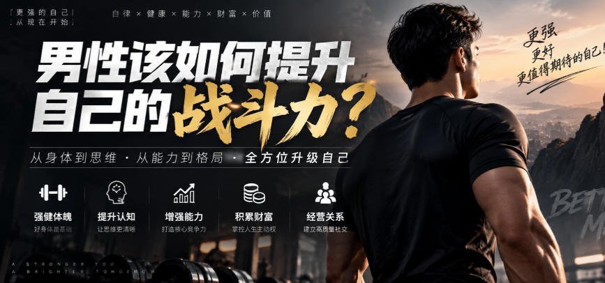 【2026.09.12】男性战斗力提升指南:付费专享版-小鱼项目网