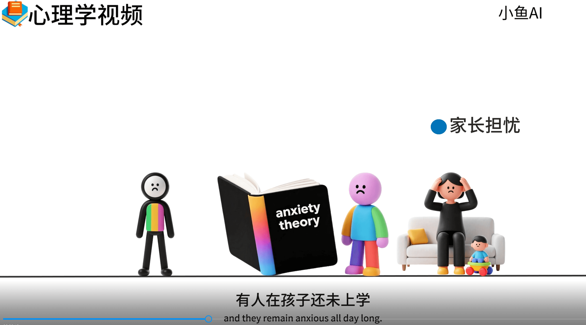 图片[2]-【2025.5.29】扣子一键生成火柴人视频，彩色3D中英字幕进阶版本-小鱼项目网