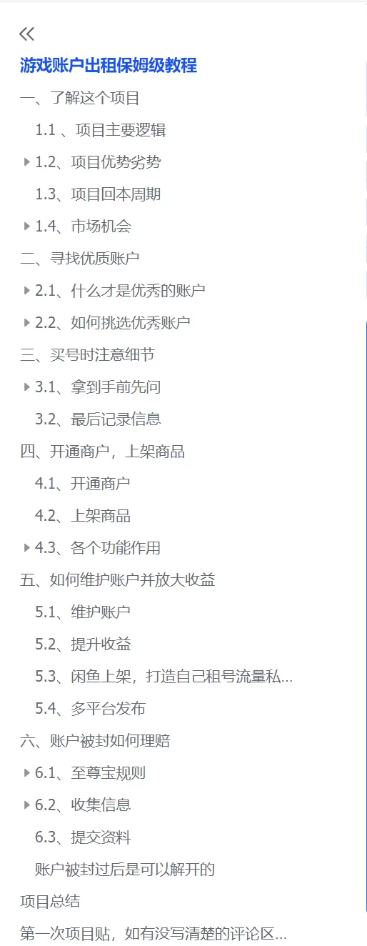 图片[1]-【2025.6.4】游戏账户出租保姆级教程-小鱼项目网