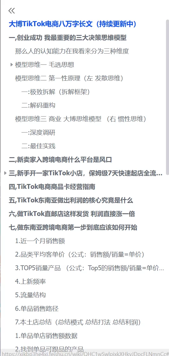 图片[1]-【2025.8.14】深度解析：TikTok电商万字长文（持续更新版）-小鱼项目网