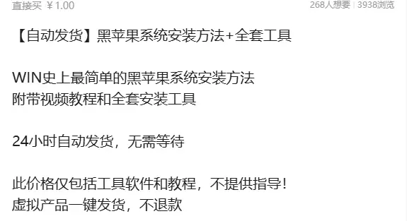 史上最简单黑苹果安装指南-小鱼项目网