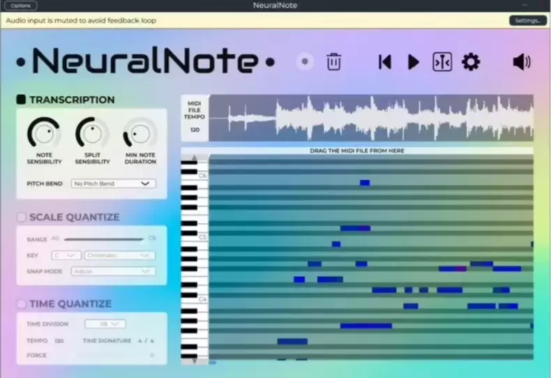 虚拟产品 221. 音频转MIDI软件

一款实用的软件，推-小鱼项目网