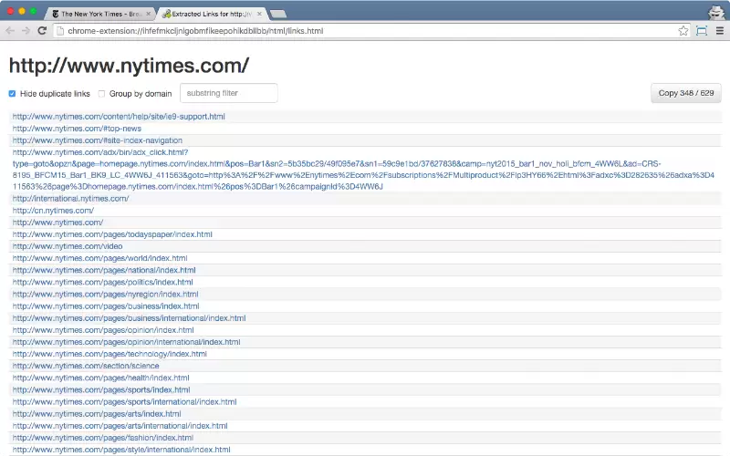推荐一个高效率批量找网红，找PR博客外链的谷歌插件

一键导-小鱼项目网