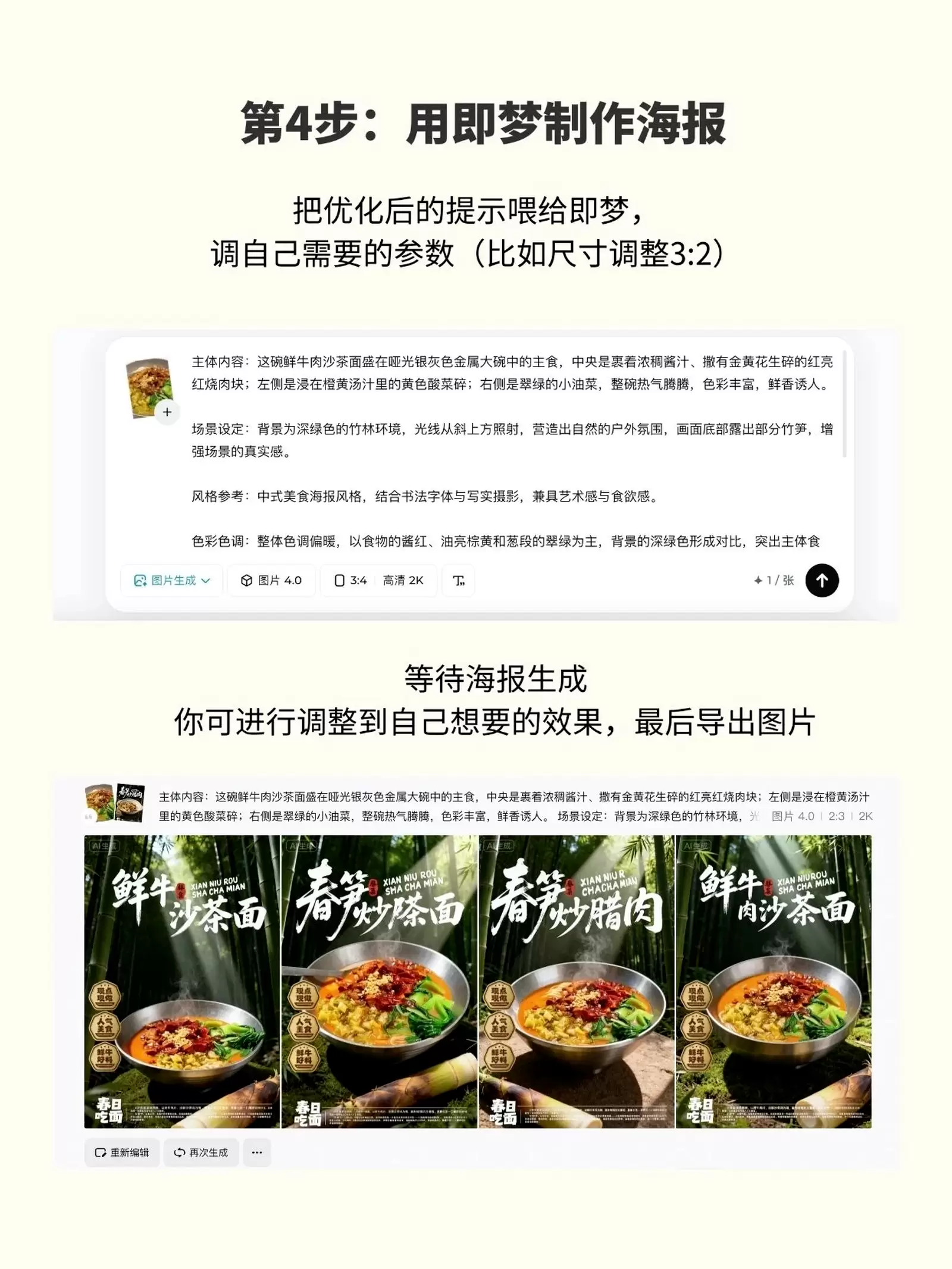 AI 反推海报提示词：同款快速复制-小鱼项目网