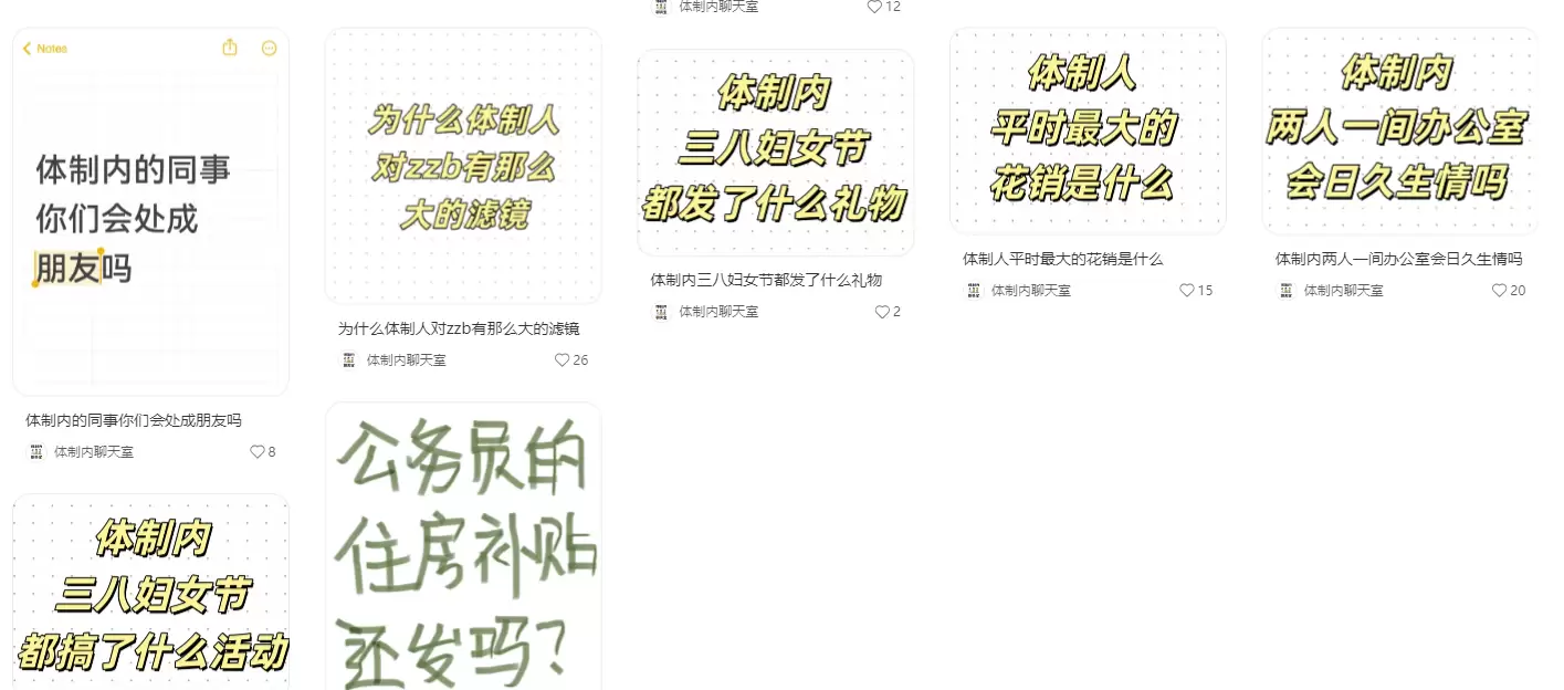 **小鱼严选搞钱信息差： **体制内副业思路：一个账号定位，-小鱼项目网