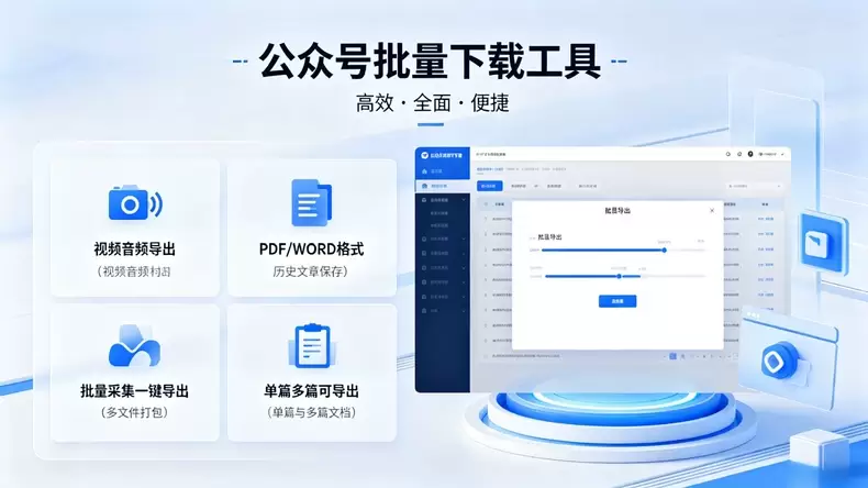 虚拟产品 319. 26年全新公众微号文章图片视频内容下载采-小鱼项目网