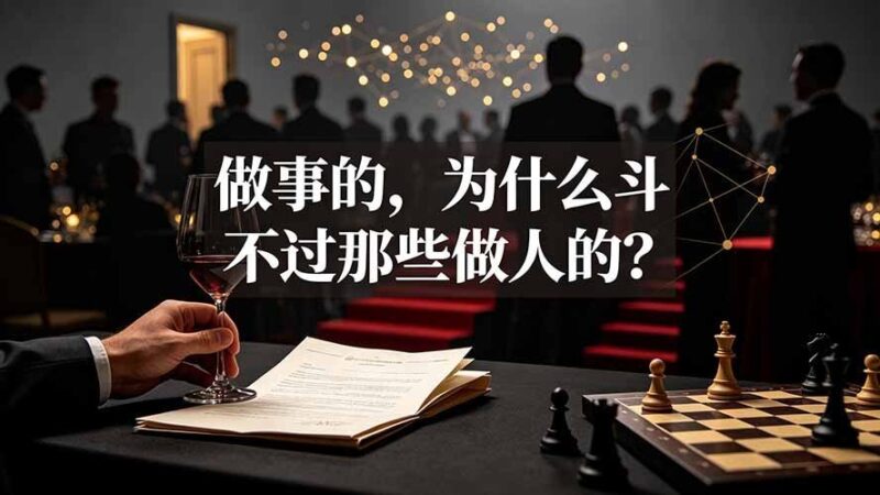 【2026.07.18】做事的人,为何总输给会做人的人?-小鱼项目网