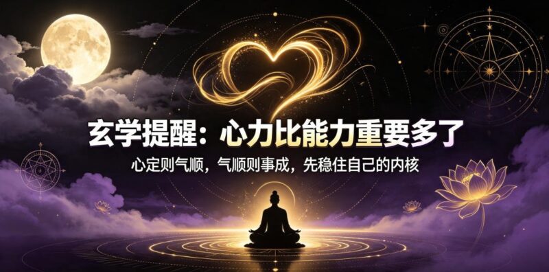 【2026.07.22】玄学揭秘：心力远比能力更关键，你掌握了吗？-小鱼项目网