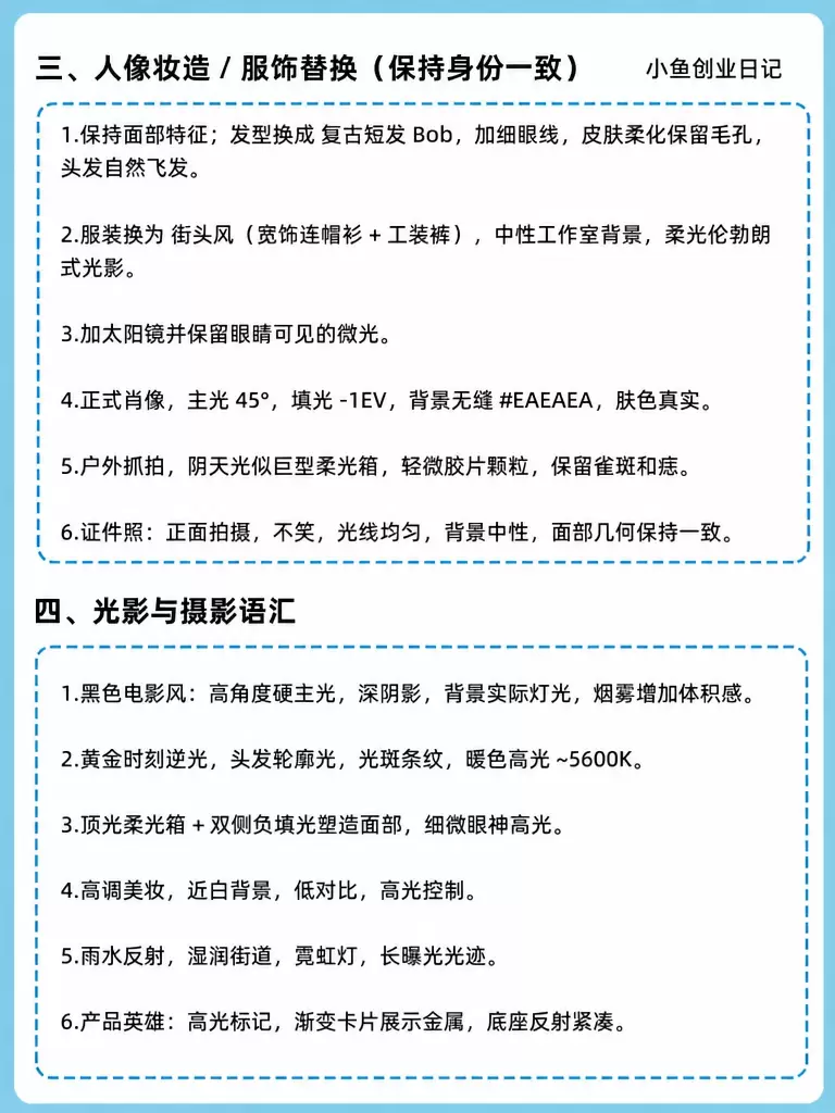 给大家分享一份NanoBanana 神级提示词 群里做AI图-小鱼项目网