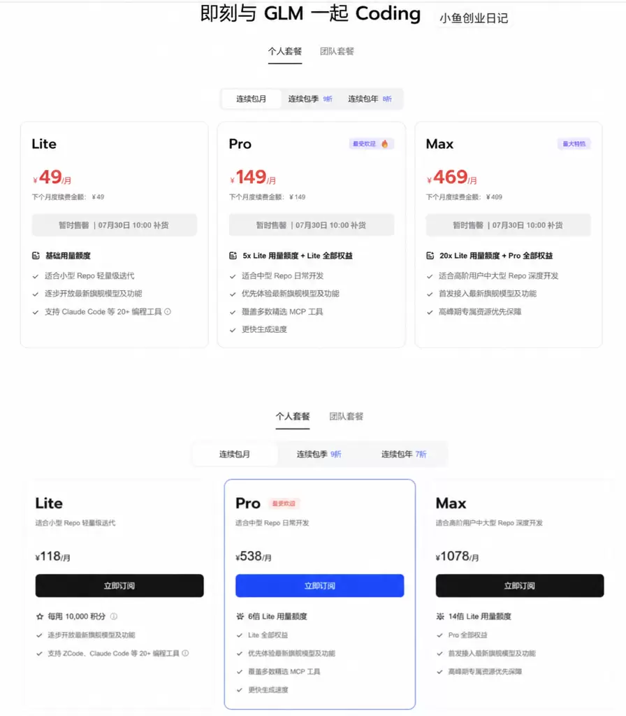 看图，前几天还给大家分享一个强GLM的插件，但现在直接开放订-小鱼项目网