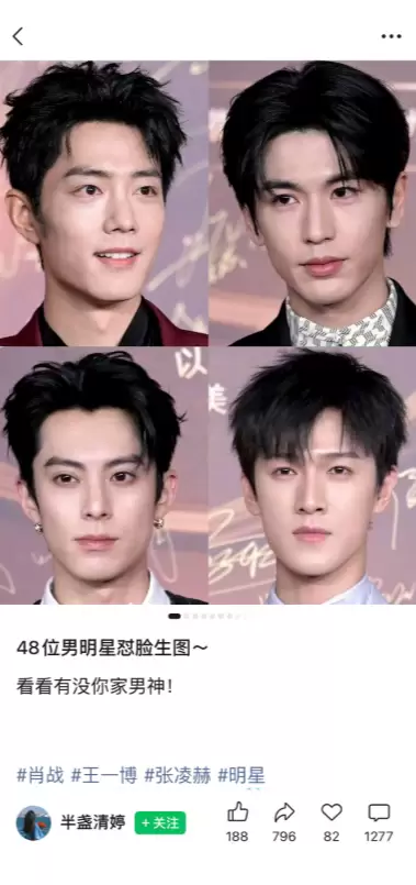 **公众号爆文方向79：**小绿书贴图赛道-明星赛道 明星天-小鱼项目网