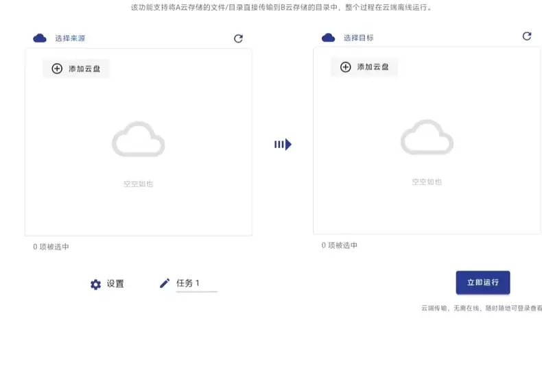 虚拟产品 52. 跨网盘传输神器 支持阿里云盘、百度网盘、1-小鱼项目网