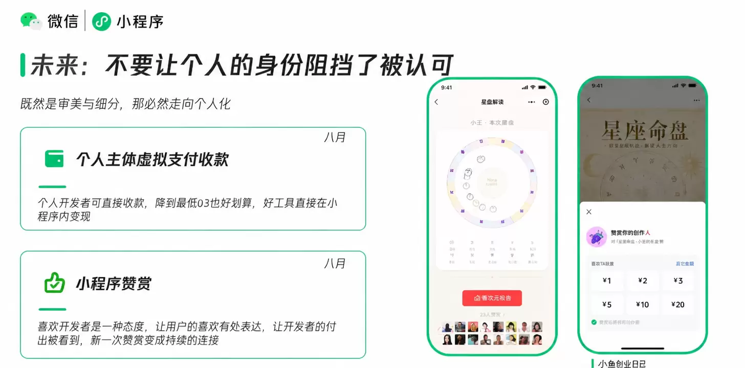 群里做小程序的群友，关注一下，微信小程序下周一将会正式支持个-小鱼项目网