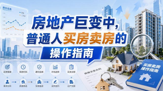 【2026.08.23】房地产变局下的生存指南:普通人买房卖房必读实操手册(完整版)-小鱼项目网