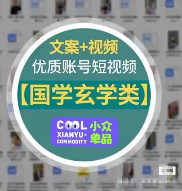 虚拟产品 443. 国学玄学类优质账号 国学玄学类优质账号抖-小鱼项目网