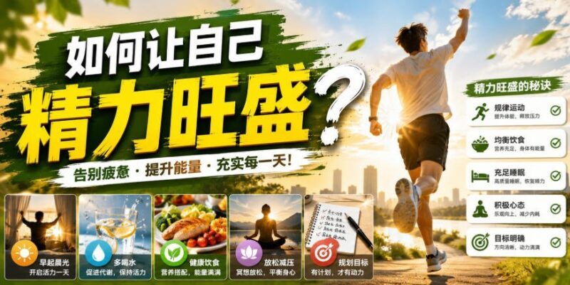 【2026.08.26】告别疲惫！掌握这5个秘诀，让你全天精力爆棚-小鱼项目网
