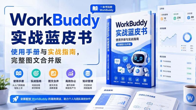 【2026.08.28】WorkBuddy实战蓝皮书:从入门到精通的全流程图文操作手册-小鱼项目网