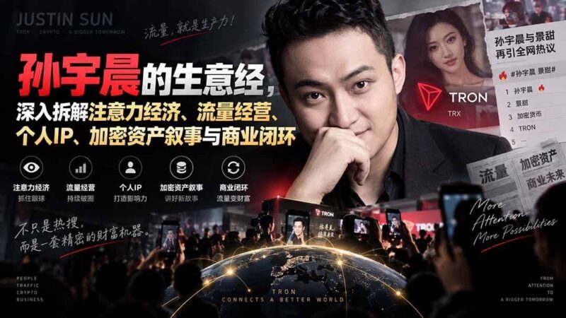 【2026.09.06】孙宇晨的财富密码：揭秘注意力经济与个人IP的终极商业闭环-小鱼项目网