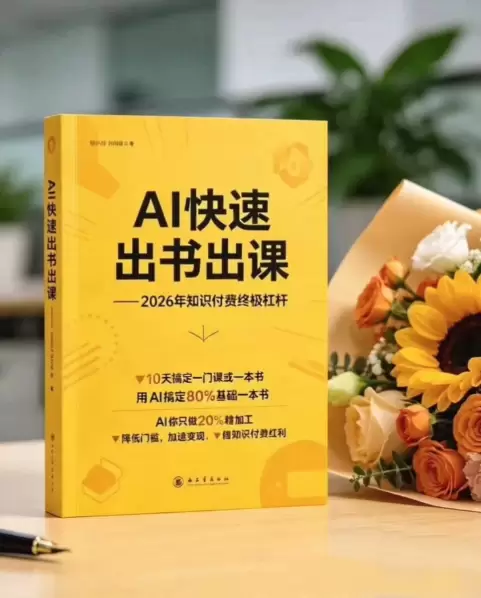 虚拟产品 469. AI快速出书 2026年知识付费终极杠杆-小鱼项目网