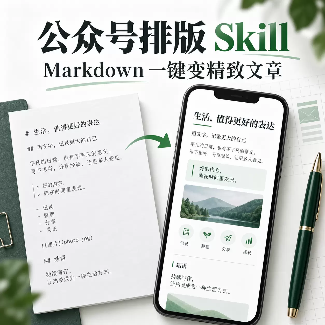 今天给大家分享一个「公众号排版 Skill」。 这个Skil-小鱼项目网