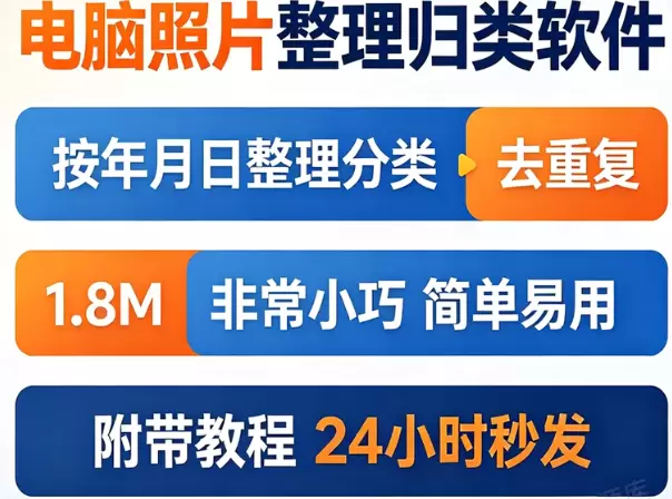 虚拟产品 502. 专业照片整理工具 一个超实用的照片整理归-小鱼项目网