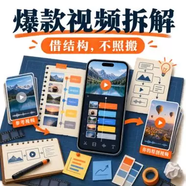 今天小鱼给大家分享一个短视频爆款拆解与复刻 Skill 把你-小鱼项目网