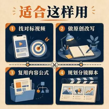 今天小鱼给大家分享一个短视频爆款拆解与复刻 Skill 把你-小鱼项目网