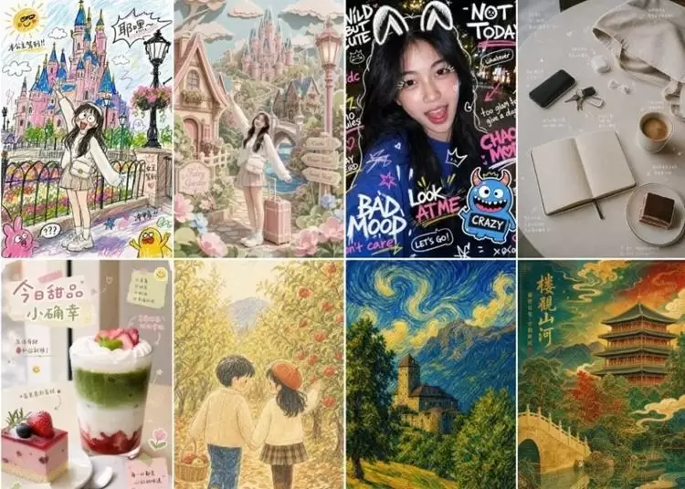 今天小鱼给大家分享一套AI绘画风格提示词合集，包含10种不同-小鱼项目网