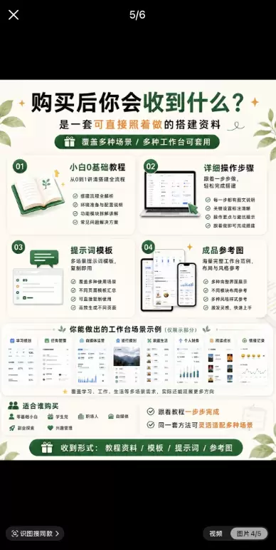 **小鱼严选搞钱信息差： **小红书卖“搭建个人工作台教程”-小鱼项目网